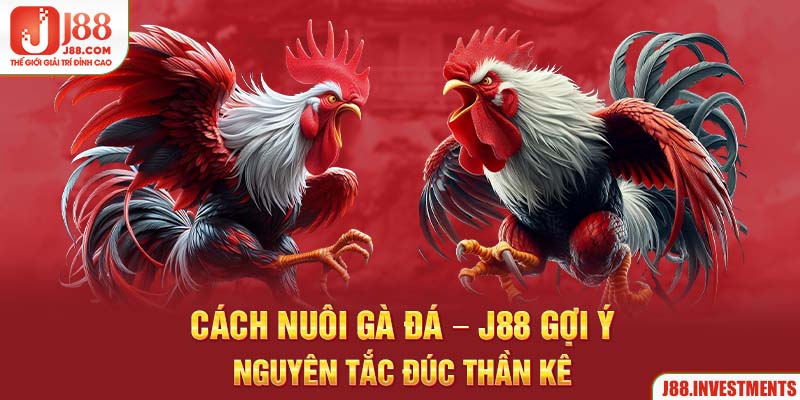 Cách Nuôi Gà Đá - J88 Gợi Ý Nguyên Tắc Đúc Thần Kê