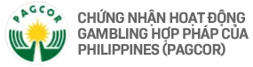 Chứng nhận hoạt động hợp pháp ngành gambling từ philippines PAGCOR